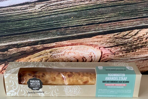  Amandelstaaf roomboter, natuurlijk gezoet.