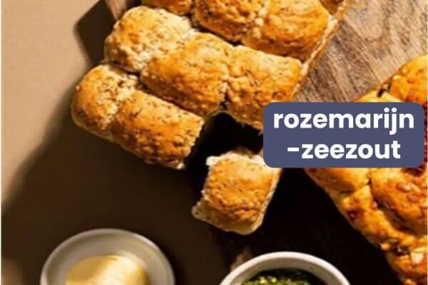  Tafelbrood rozemarijn/zeezout.