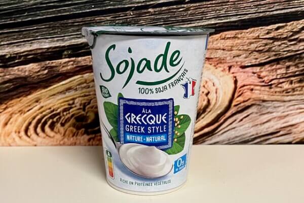 Soja-yoghurt "Griekse stijl" natuur.