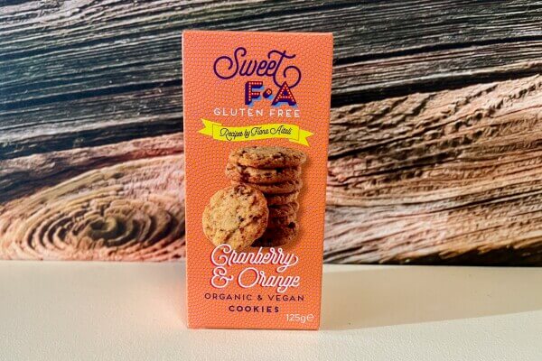  Cookies veenbessen-sinaasappel (glutenvrij)