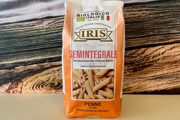 Italiaanse pasta: penne (halfvolkoren, harde tarwe)