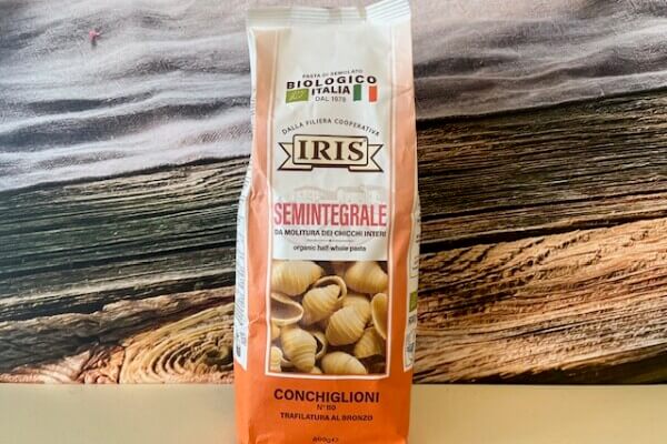 Italiaanse pasta: conchiglioni (schelpvorm) (halfvolkoren durum tarwe)
